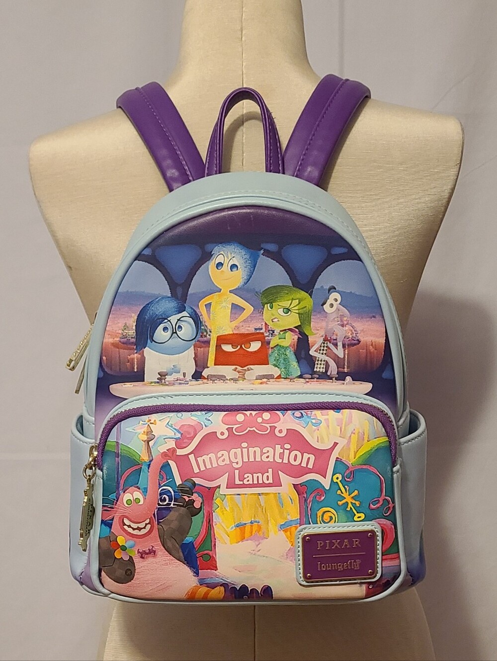 Loungefly Disney Pixar Inside Out Imagination land Backpack